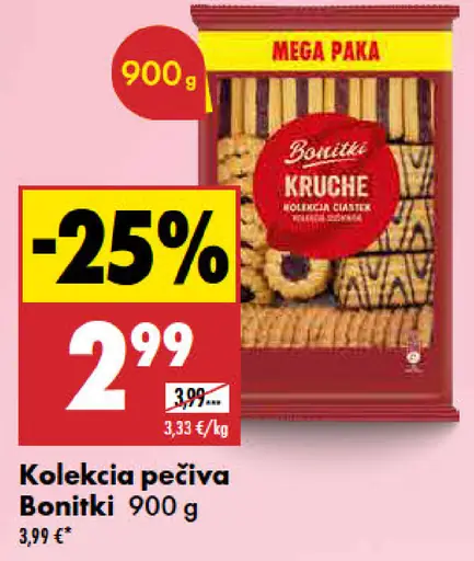 Bonitki kolekcia pečiva
