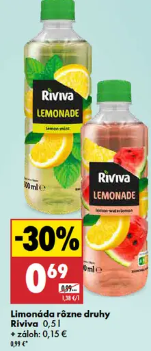 Riviva Limonáda Lemon mint