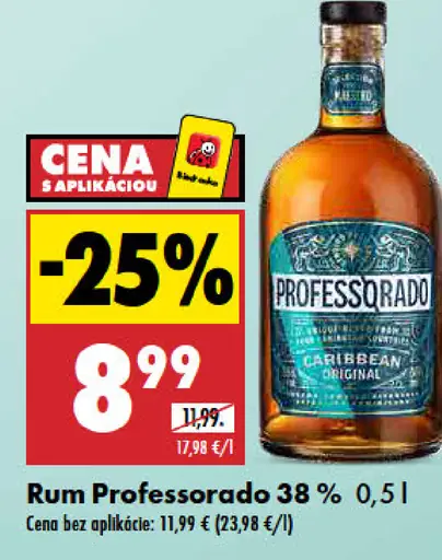 Rum Professorda 38 %