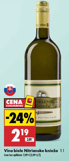 Nitrianske knieža víno biele