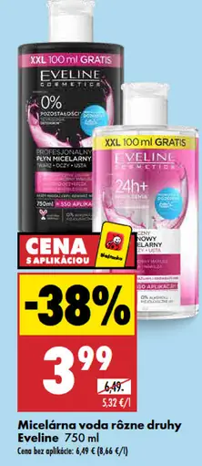 Micelárna voda Eveline