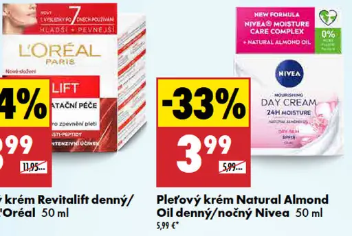 L'Oréal Revitalift denný/nočný pleťový krém