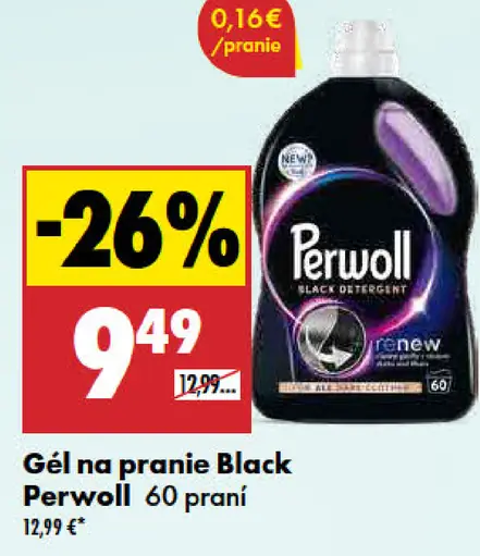Perwoll Black gél na pranie