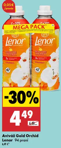 Lenor Gold Orchid aviváž