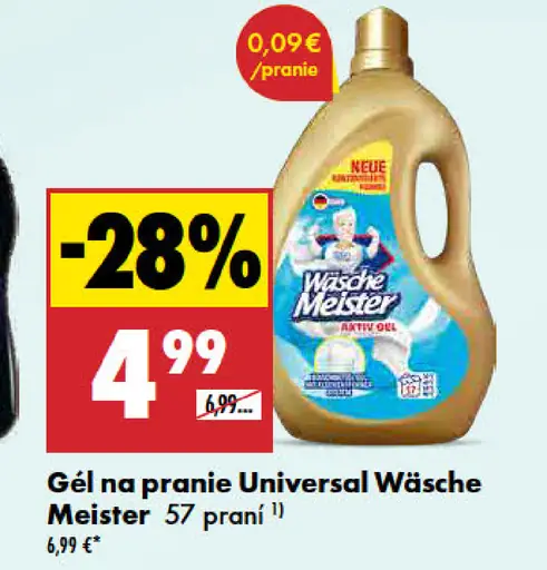 Wäsche Meister Gél na pranie Universal