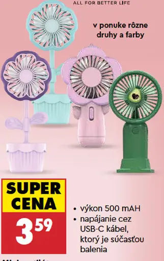 Hoffen miniventilátor