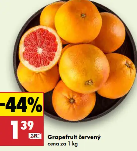 Grapefruit červený