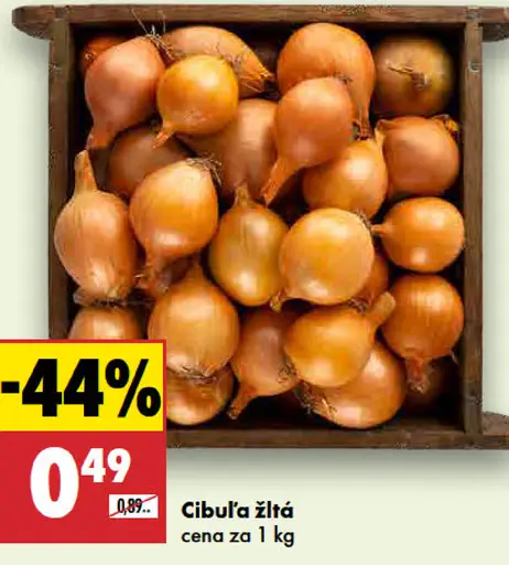 Cibuľa žltá