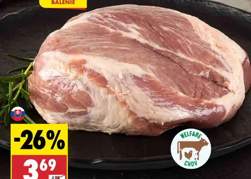 Istermeat bravčové plece bez kosti v celku