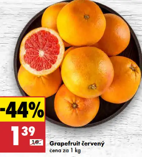 Grapefruit červený
