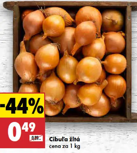 Cibuľa žltá