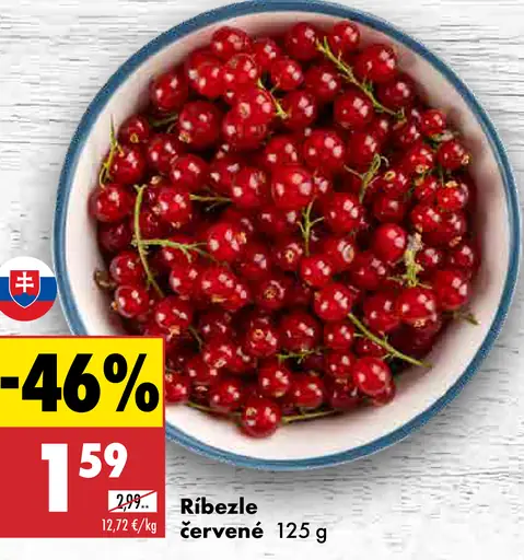 Ríbezle červené