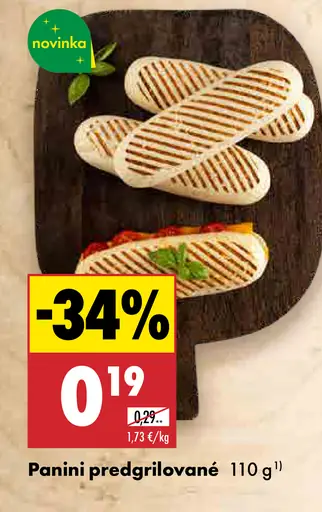 Panini predgrilované