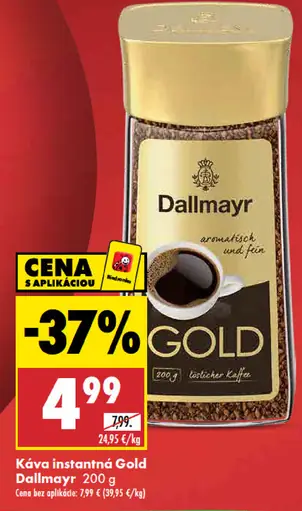 Dallmayr Gold Káva instantná