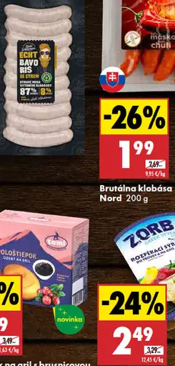 Nord Brutálna klobása