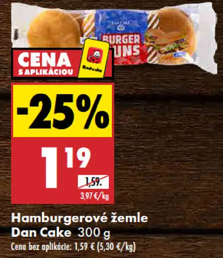 Hamburgerové žemle