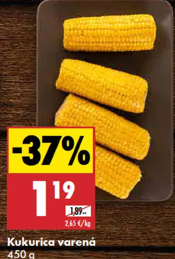 Kukurica varená