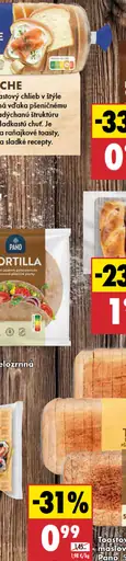 Pano tortilla celozrnná