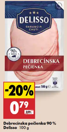 Delisso Debrecínska pečienka 90%