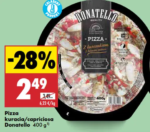Pizza Capricciosa Donatello