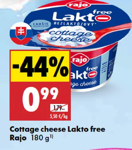 Rajo Lakto Free cottage cheese