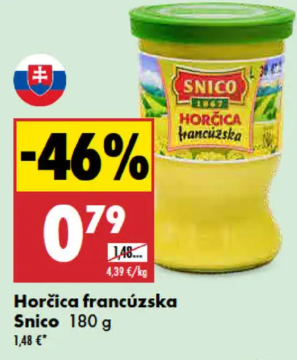 Snico Horčica francúzska