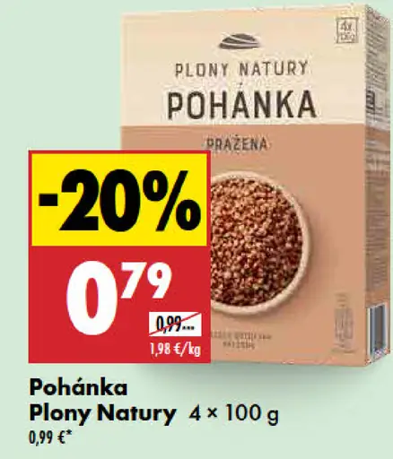 Plony Natury pohánka pražená