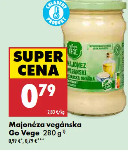 Go Vege Majonéza vegánska