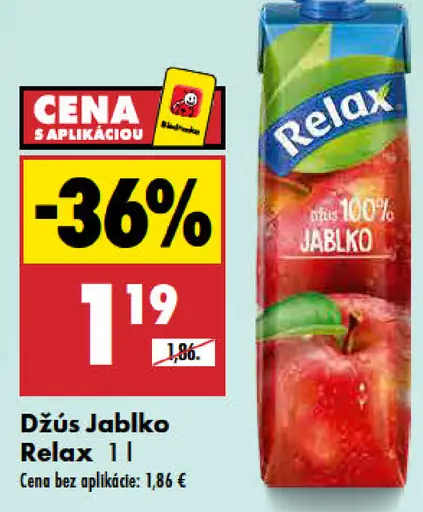 Relax džús Jablko 100 %