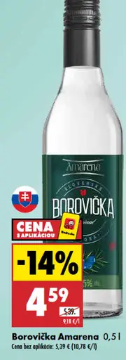 Amarena borovička