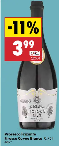 Prosecco Frizante Firosso Cuvée Bianco