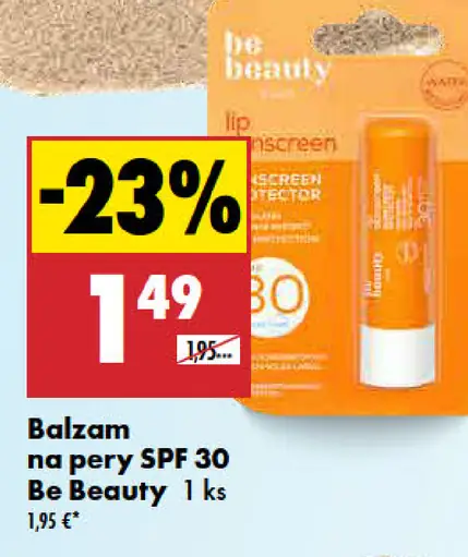 Balzam na pery SPF 30 Be Beauty