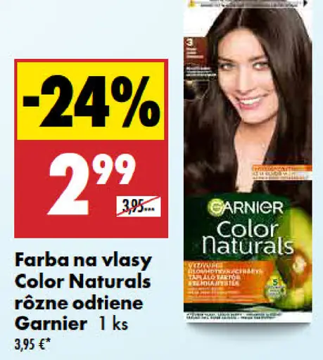 Farba na vlasy Color Naturals rôzne odtiene Garnier