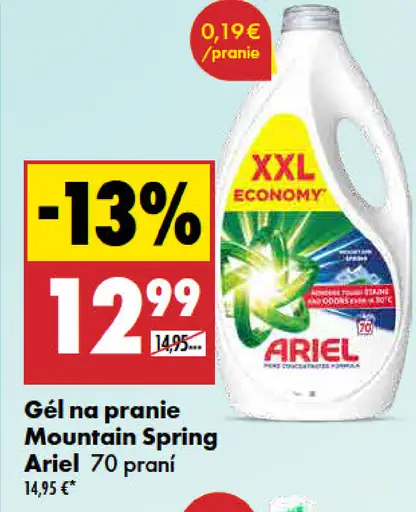 Gél na pranie Mountain Spring Ariel