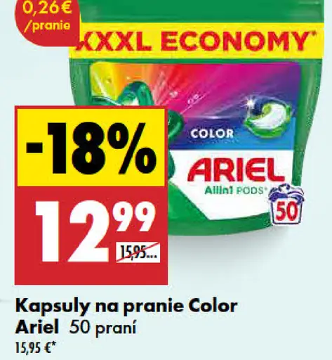 Kapsuly na pranie Color Fresh Ariel