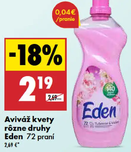 Aviváž kvety Eden