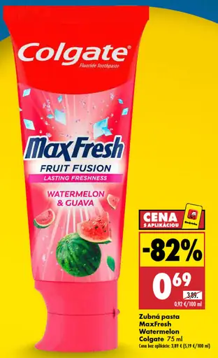 Zubná pasta Colgate MaxFresh Watermelon & Guava