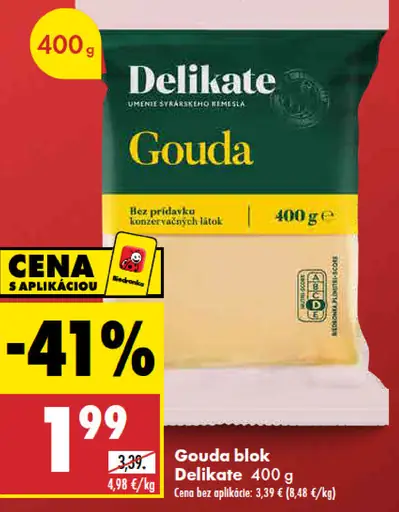 Delikate Gouda blok