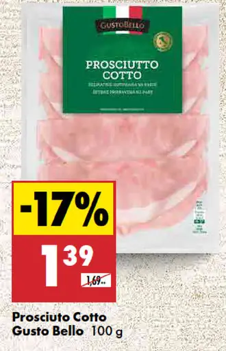 Gusto Bello Prosciutto Cotto