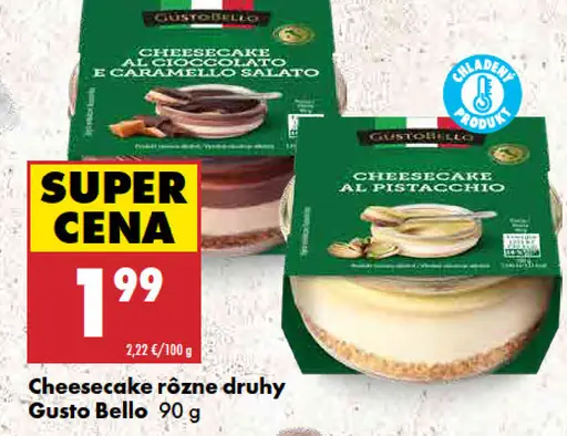 Cheesecake – čokoláda a slaný karamel