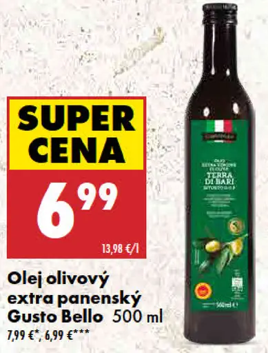 Gusto Bello Olej olivový extra panenský