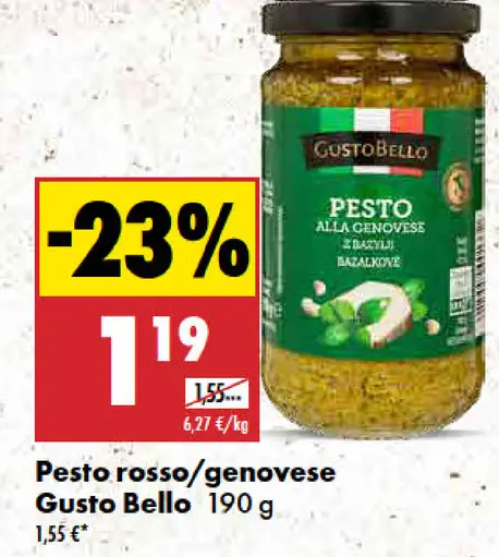 Pesto genovese Gusto Bello