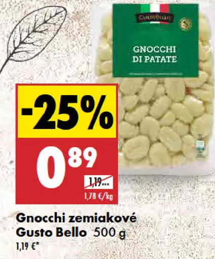 Gusto Bello Gnocchi zemiakové