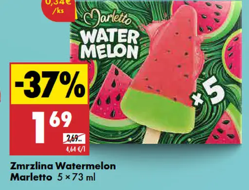 Marletto Watermelon zmrzlina