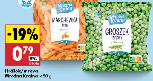 Hrášok alebo mrkva Mrożna Kraina