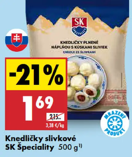 Knedličky slivkové SK Špeciality