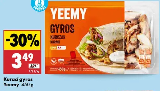 Yeemy kurací gyros