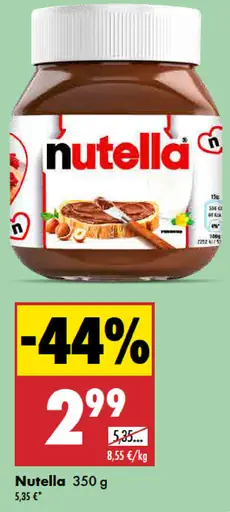 Nutella lieskovooriešková nátierka