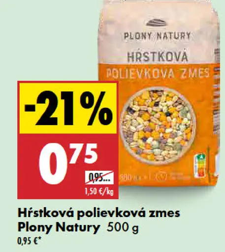 Plony Natury Hŕstková polievková zmes