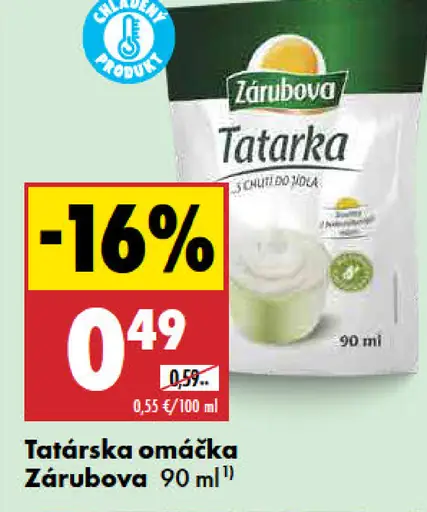 Zárubova Tatarská omáčka